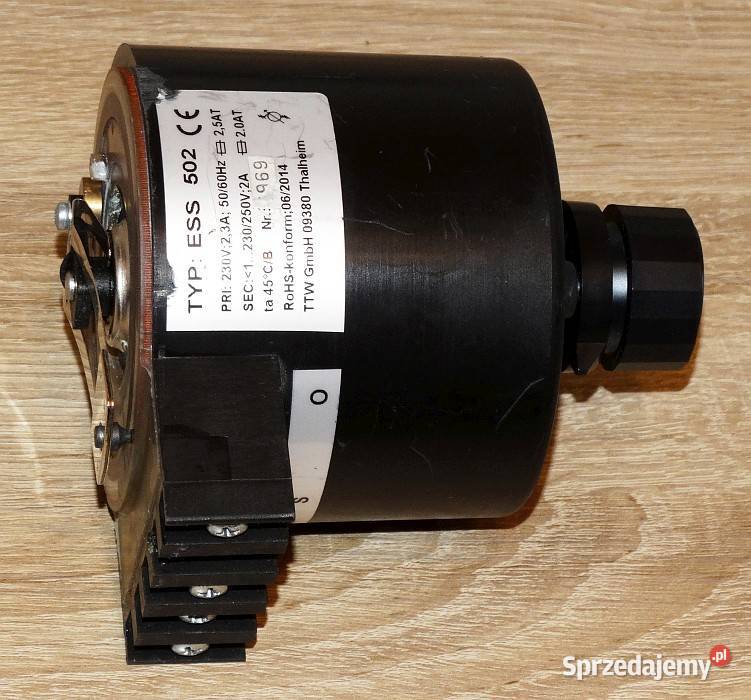 Autotransformator regulacyjny ESS 502 1230250V Gliwice