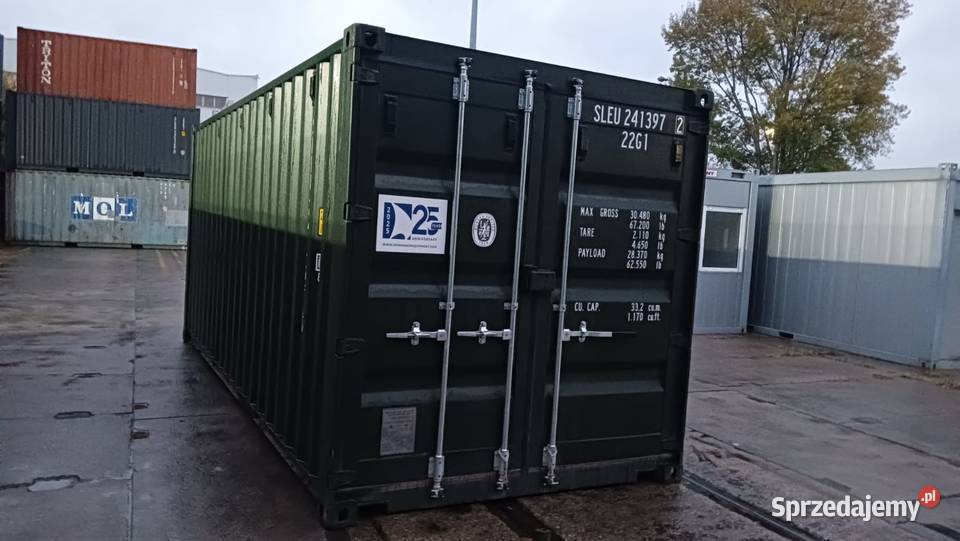 Nowy kontener 20 DV 6 metrowy dostępny Warszawa