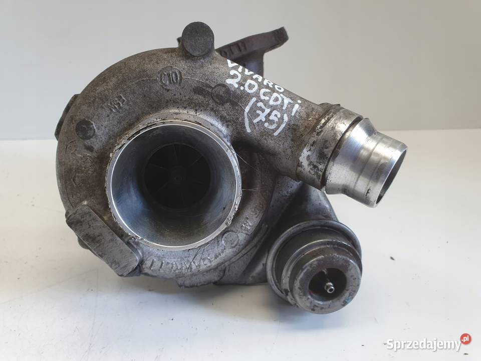 TURBOSPRĘŻARKA Opel Vivaro Trafic 20 DCI CDTI Rudka