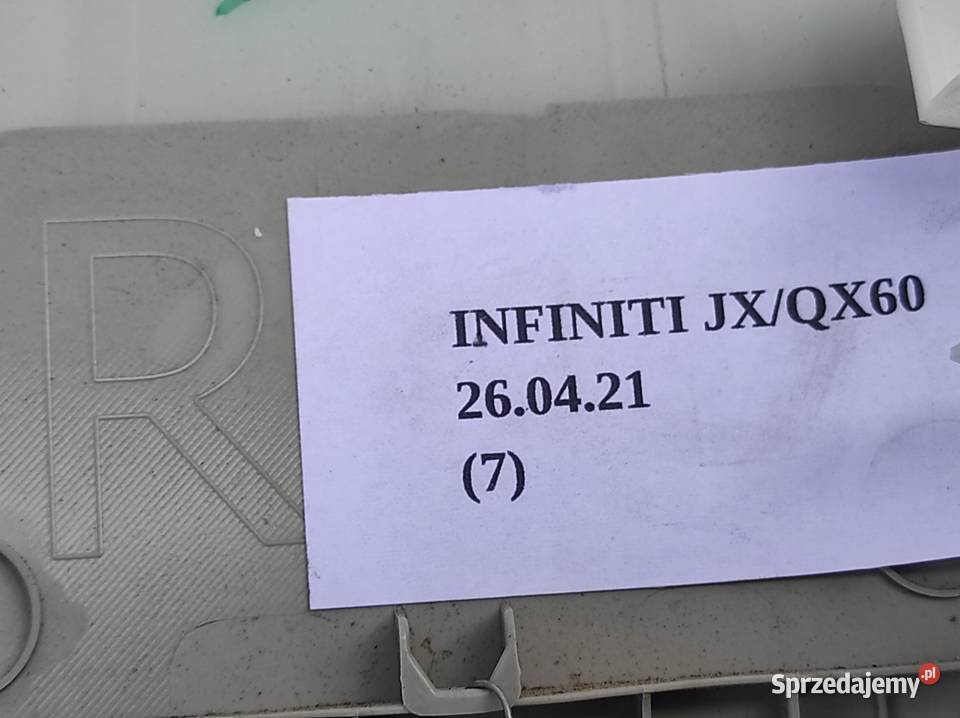 OSŁONA SŁUPKA ŚRODKOWEGO PRAWA INFINITI QX60 JX Nowy Tomyśl