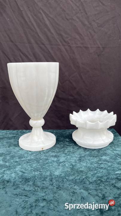 Alabaster wazon Lampa Łowicz sprzedam