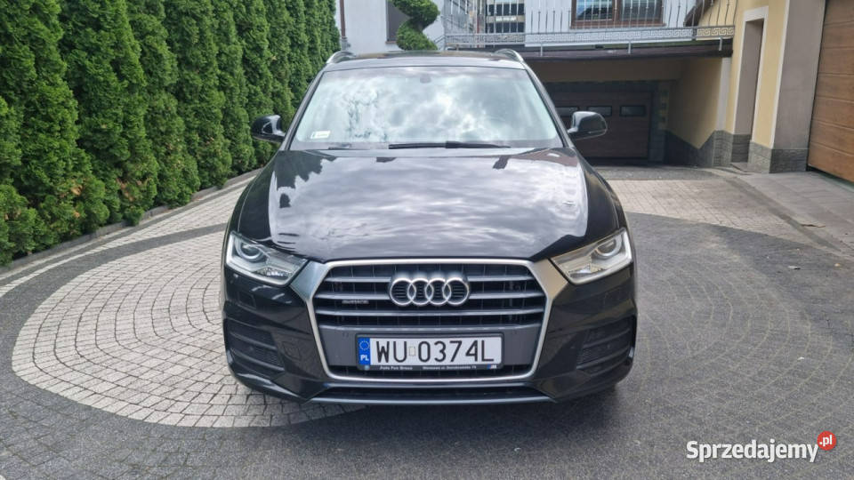 Audi Q3 STronic Quattro 20 184 GWARANCJA Zakup tempomat mazowieckie sprzedam