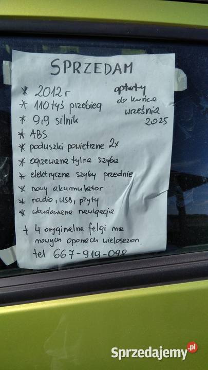 Samochód osobowy podkarpackie Antoniów