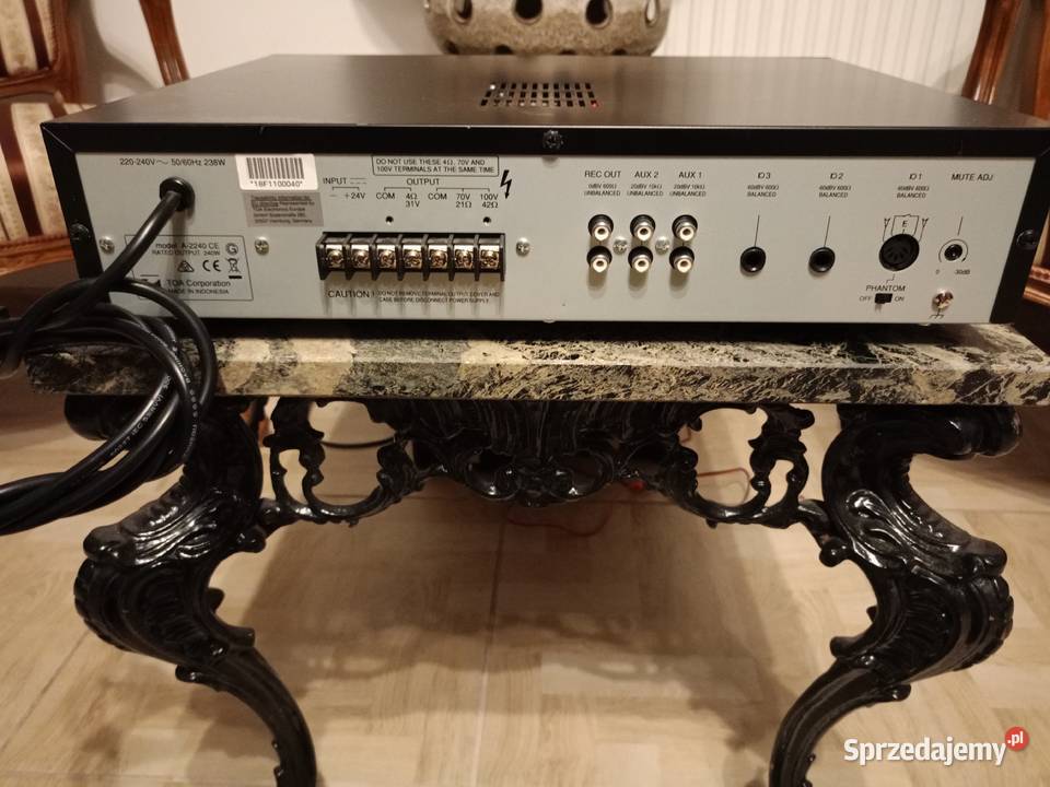 Wzmacniacz TOA A2240 CE Cyfrowy 240 Watt Drawski Młyn