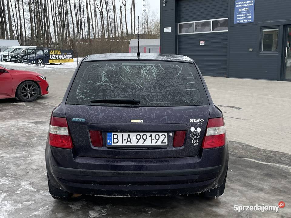 Fiat Stilo 19 jtd 2003 podlaskie