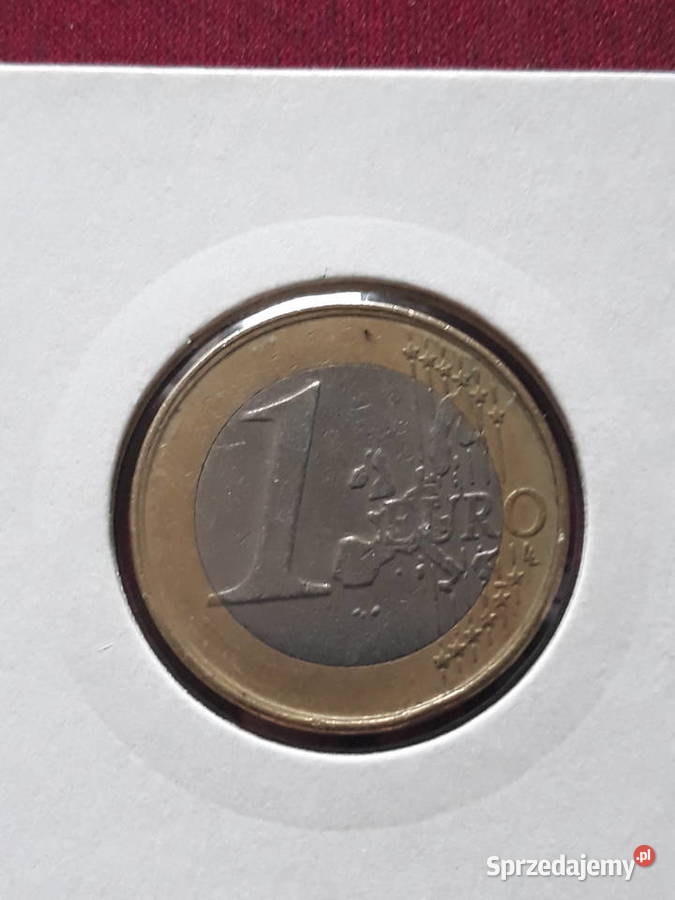 1 Euro Belgia 2002 r TYP I Numizmatyka Konin