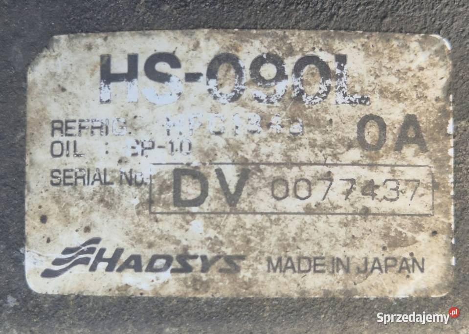 KOMPRESOR SPRĘŻARKA KLIMATYZACJI HONDA CRV I 1 Działoszyce