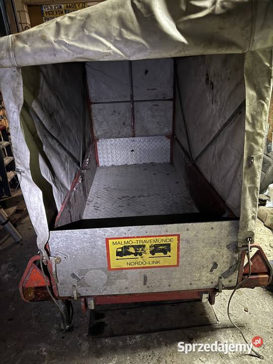 Przyczepka lekka 750 do rejestracji z Niemiec Do samochodów osobowych Lublin