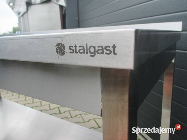 Stół Blat Gastronomiczny Z Półką STALGAST Ostrów Wielkopolski