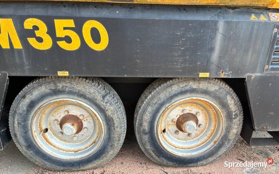 Kompresor śrubowy Kaeser M350 2014 2197 h zdalne małopolskie Kraków