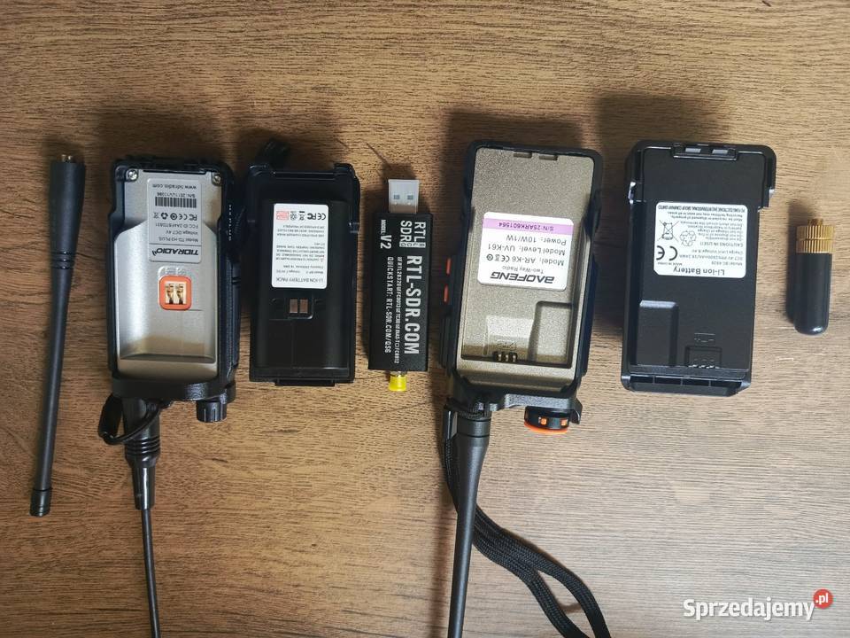 Tidradio Baofeng i SDR mazowieckie Mogielnica