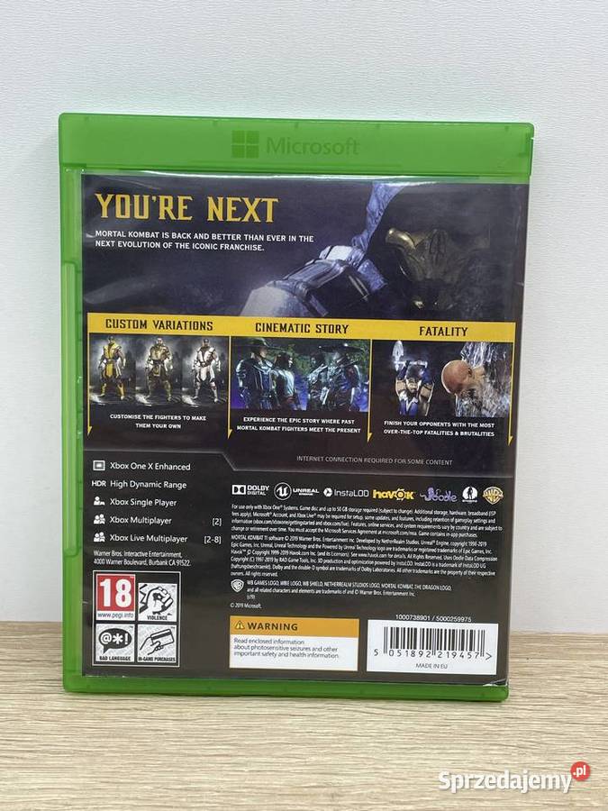 GRA MORTAL KOMBAT 11 Pozostałe