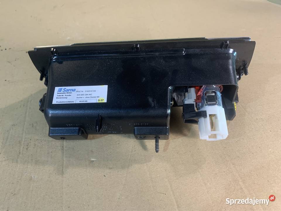Schowek popielniczka 3C0863284 vw passat b6 Szczecin