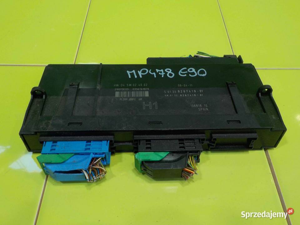 BMW 3 E90 LIFT 20 D 11r modul komfortu 9267419 Suków