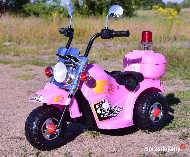 Pierwszy motorek MOTOR CHOPPER NA AKUMULATOR śląskie Myszków