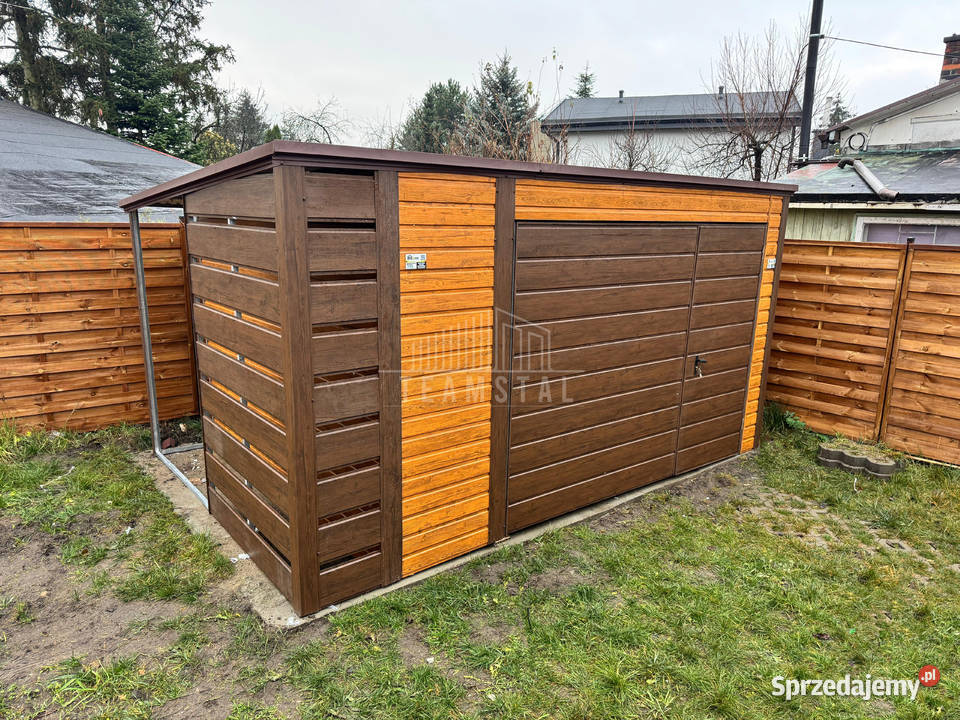 Schowek domek ogrodowy Garaż 4x3m wiata 05m Wieliczka