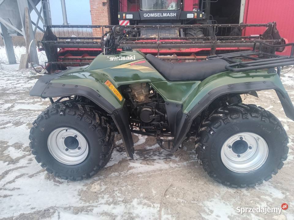 kawasaki klf 300 4x4 transport caly kraj Lublin