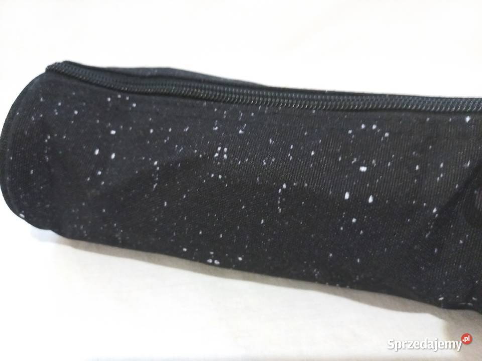 Piórnik czarne Kosmetyczka rączka Unisex NOWE podlaskie Białystok