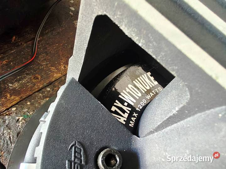 Skrzynia basowa bassowa subwoofer tuba Boschmann skrzynie basowe i tuby śląskie Niegowonice