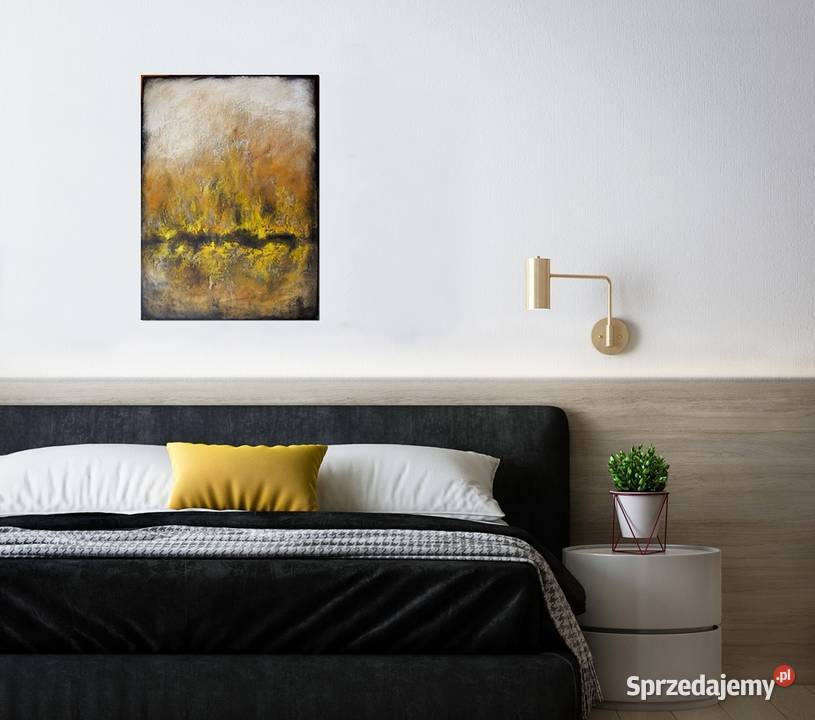 Tierra de Ambar abstrakcja nowoczesny obraz Malarstwo Malbork