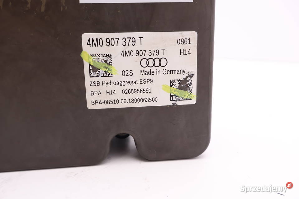 Pompa ABS AUDI Q7 4M0907379T 4M0907379T C123EF0 Mysłowice