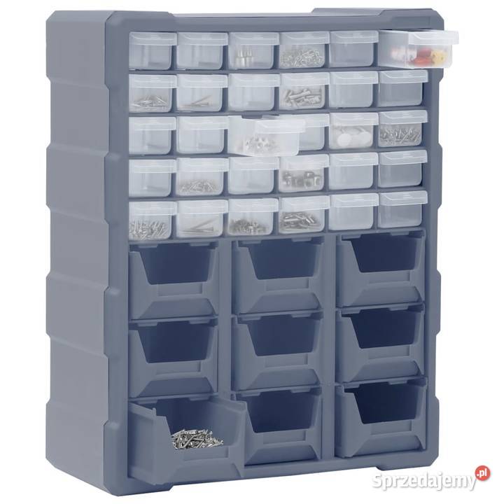 vidaXL Organizer z 39 szufladkami 38x16x47 mazowieckie Warszawa