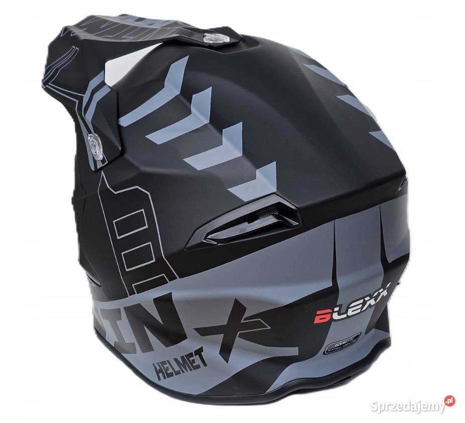 Kask Blexx Cross ATV Enduro Nowy homologacja świętokrzyskie Godów