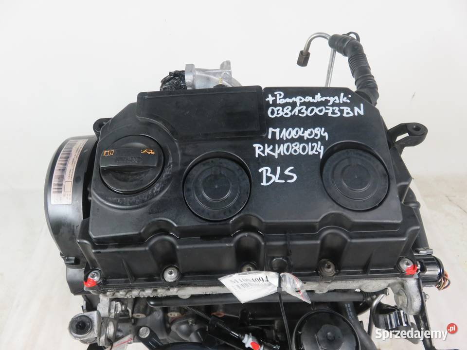 SILNIK VW GOLF V 1K1 19 TDI BLS 105 KOMPLETNY osobowe