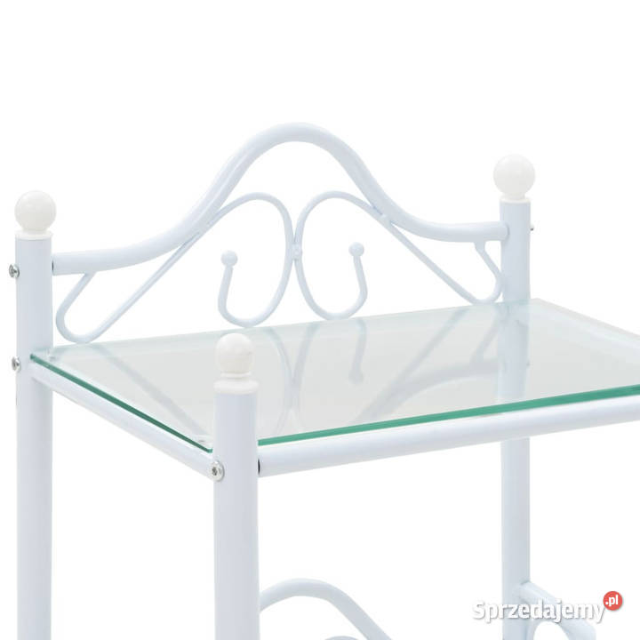 Stoliki nocne 2 stal i hartowane szkło 45x305x60 Warszawa