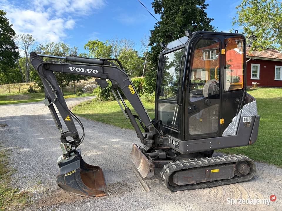 Minikoparka Volvo EC15B 2009