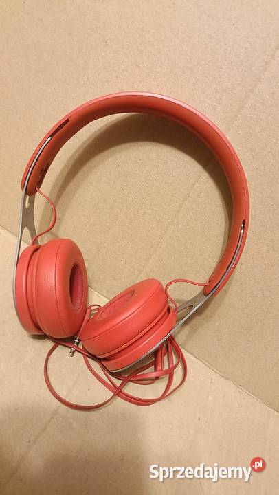 Beats czerwone słuchawki Poznań