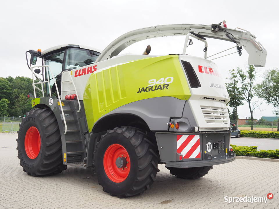Claas Jaguar 940 4WD Sieczkarnia polowa Automatyczne ostrzenie noży Stęszew