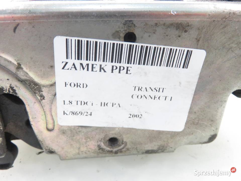 ZAMEK PRAWY PRZEDNI FORD TRANSIT CONNECT I sprzedam