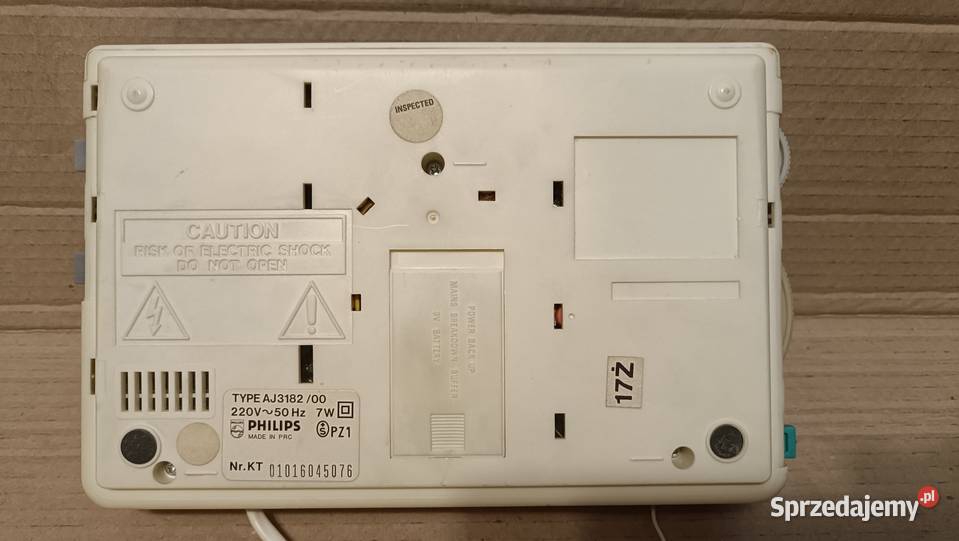 PHILIPS AJ 3182 Radiobudzik grający wielkopolskie