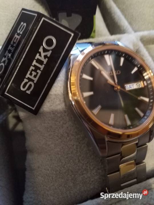 Seiko SUR344P1 piękny zegarek klasy fabrycznie kujawsko-pomorskie Włocławek