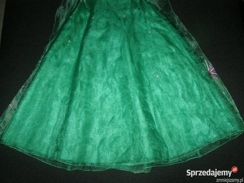 Strój kostium ELSA GORĄCZKA LODU KRAINA Frozen Siedlce