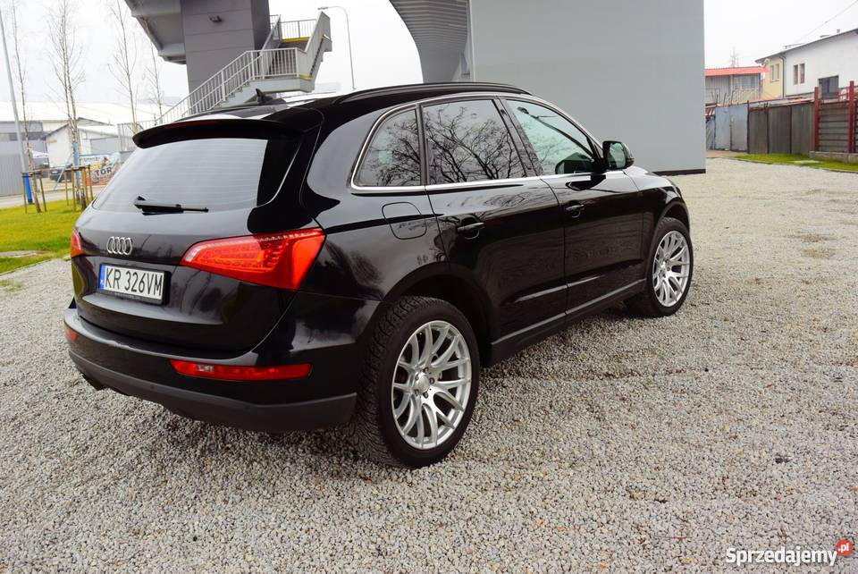 Audi Q5 20 TDI Quattro Idealna 100 bezwypadkowa serwisowany w ASO Kraków