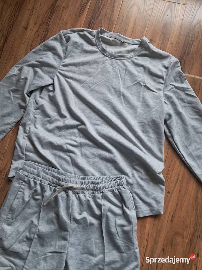 nowy szary cienki dres rozmiar XL brak metki świętokrzyskie Sandomierz