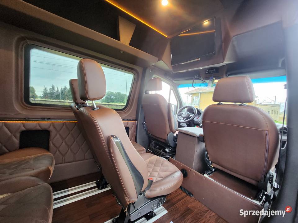 Sprinter 907 316 9 osb VIP jasny srodek 22 światła LED Ostrów Wielkopolski
