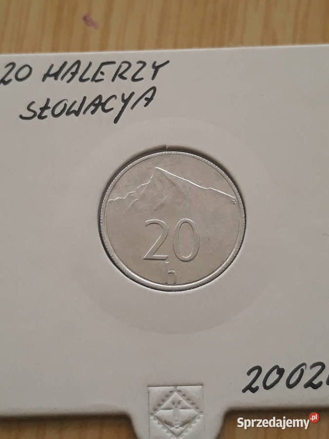 20 Halerzy Słowacja 2002 r wielkopolskie Konin