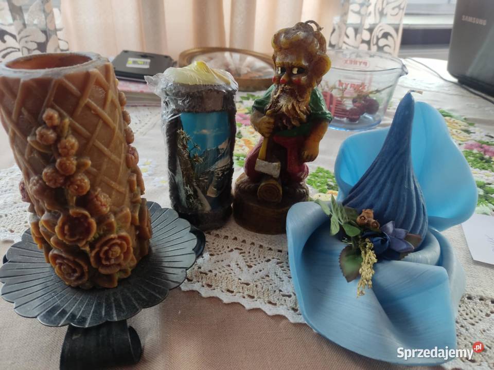 kolekcja świec wyprzedaż Gorzów Wielkopolski sprzedam