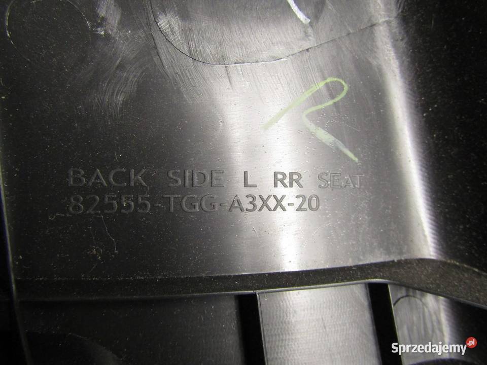 OSŁONA POSZYCIE SŁUPKA LEWY TYŁ HONDA CIVIC X