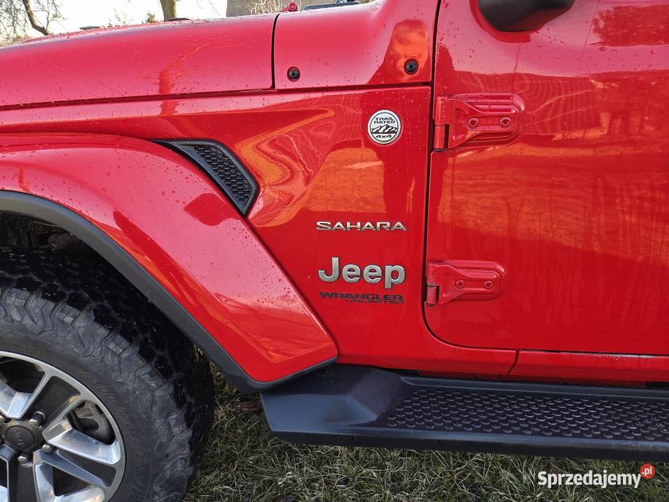 Jeep Wrangler Sahara JL 36 LPG 4/5 śląskie Lubliniec