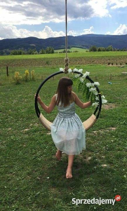 Huśtawka ogrodowa domowa na taras piękna Przysietnica