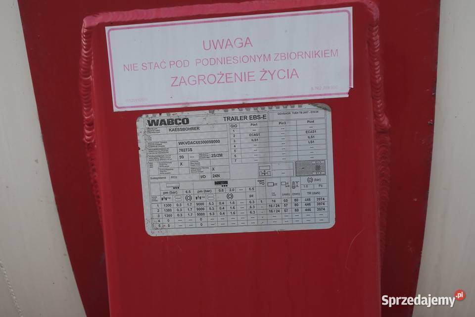 Naczepa silos KAESSBOHRER KIPPSILO Kaessbohrer łódzkie sprzedam