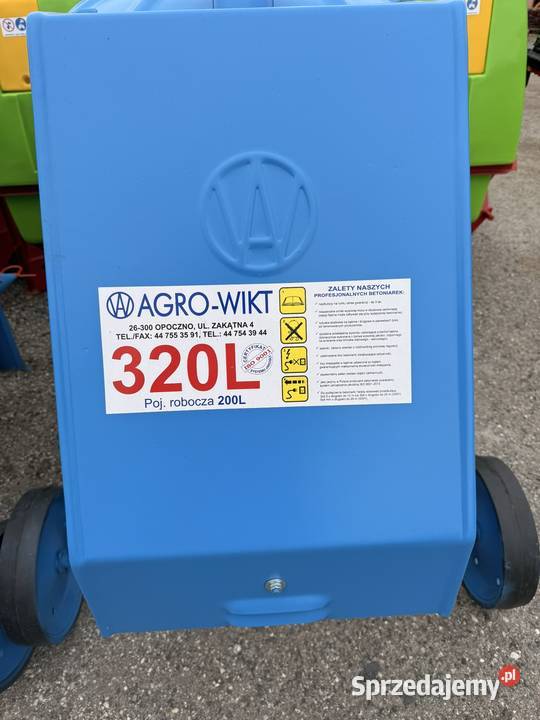 Betoniarka BWA 110L 230V Kompaktowa Mocna 110L Betoniarki małopolskie