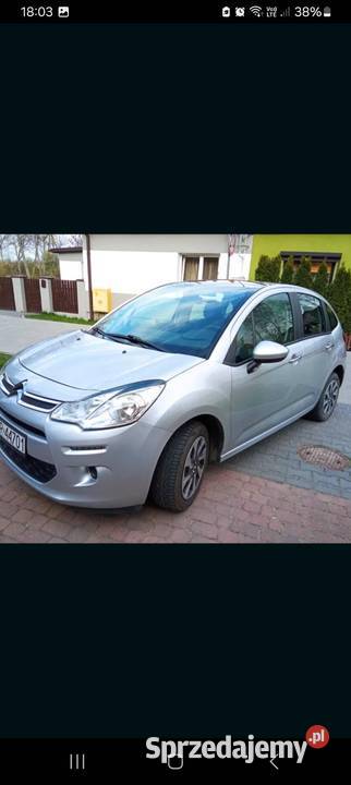 Citroen C3 II benzyna 12 2015 sprzedam