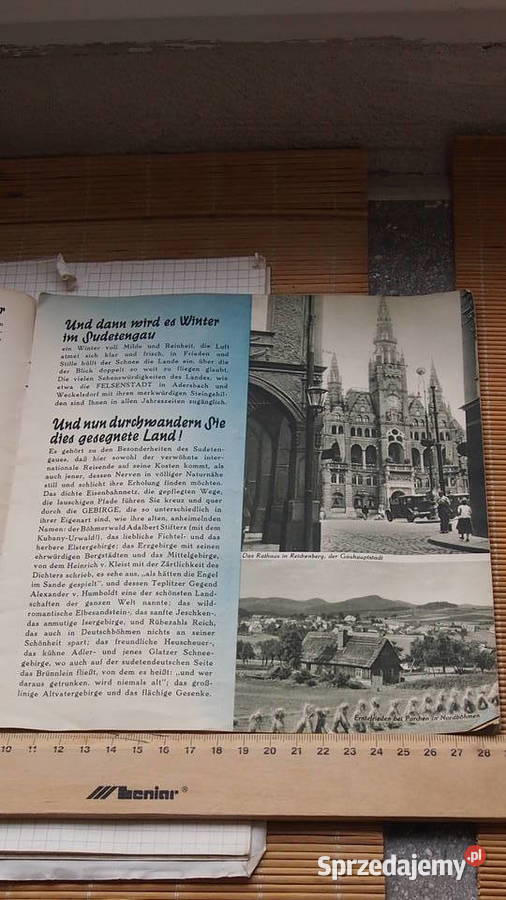Sudetengau RDV ORBIS biuletyn informacyjny lata Antykwariat Tychy