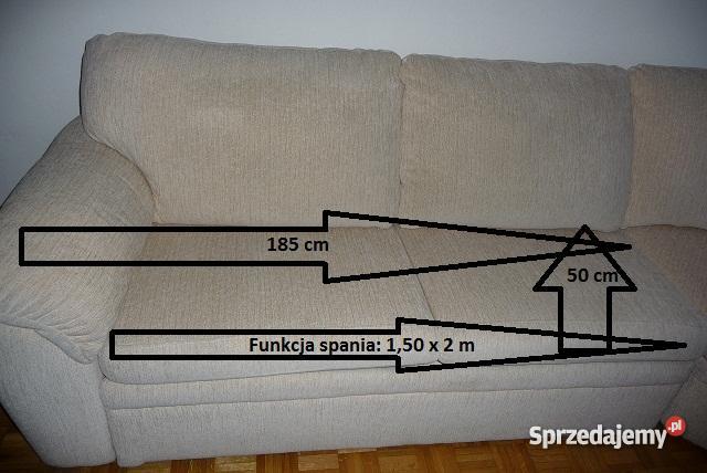 Komfortowa kanapa narożna Szynaka meble brązowy/beżowy Dom i Ogród Toruń