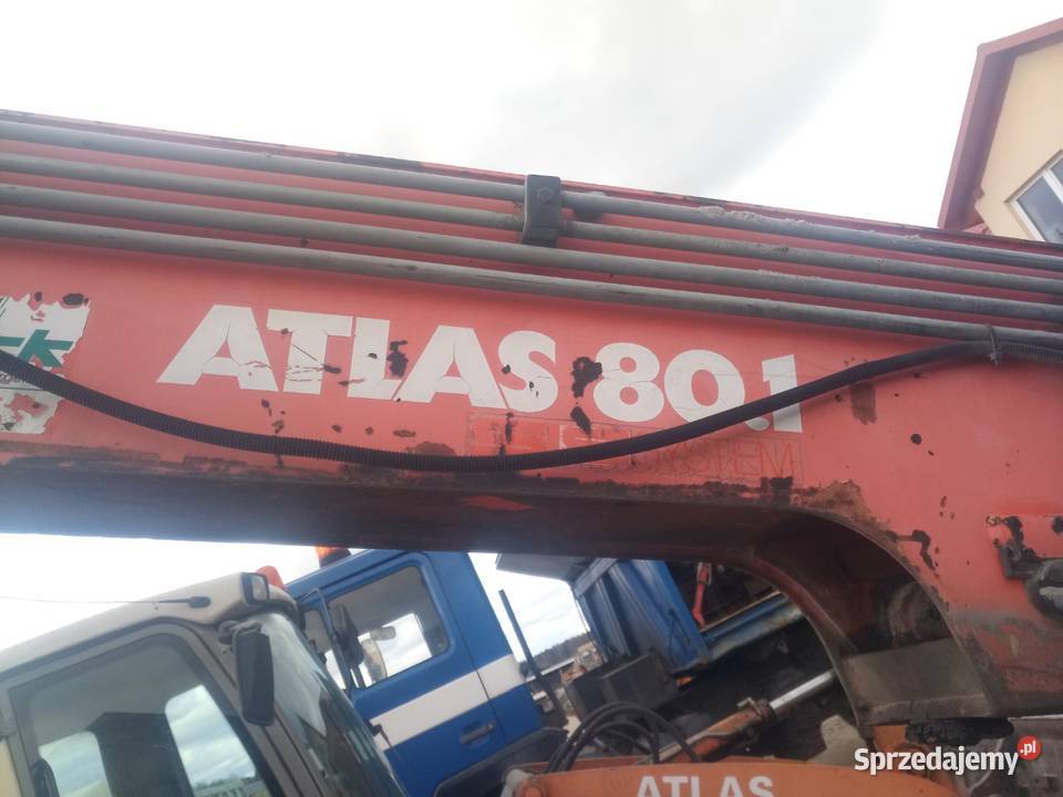 hds dźwig żuraw atlas 801